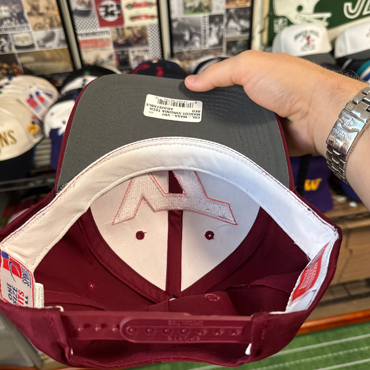 VT Virginia Tech Hokies Sports Specialties Plain Logo NCAA College Football Snapback